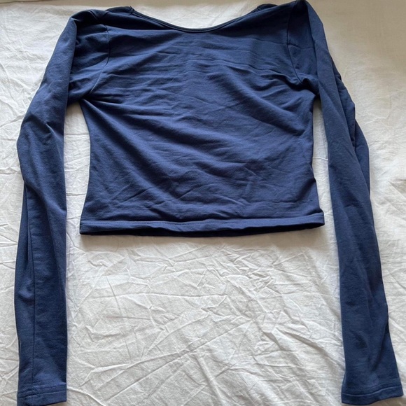 🦋𝗘𝗗𝗜𝗞𝗧𝗘𝗗 𝗕𝗟𝗨𝗘 𝗛𝗔𝗩𝗘𝗡 𝗢𝗣𝗘𝗡 𝗕𝗔𝗖𝗞 𝗟𝗢𝗡𝗚 𝗦𝗟𝗘𝗘𝗩𝗘 𝗚𝗢𝗜𝗡𝗚 𝗢𝗨𝗧 𝗧𝗢𝗣🦋 - Picture 2 of 5